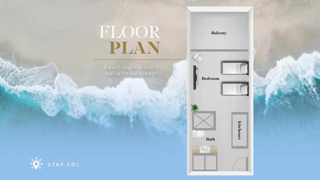 Amenities Balcony W Stunning Views-Beachfront Hallandale Beach Luaran gambar