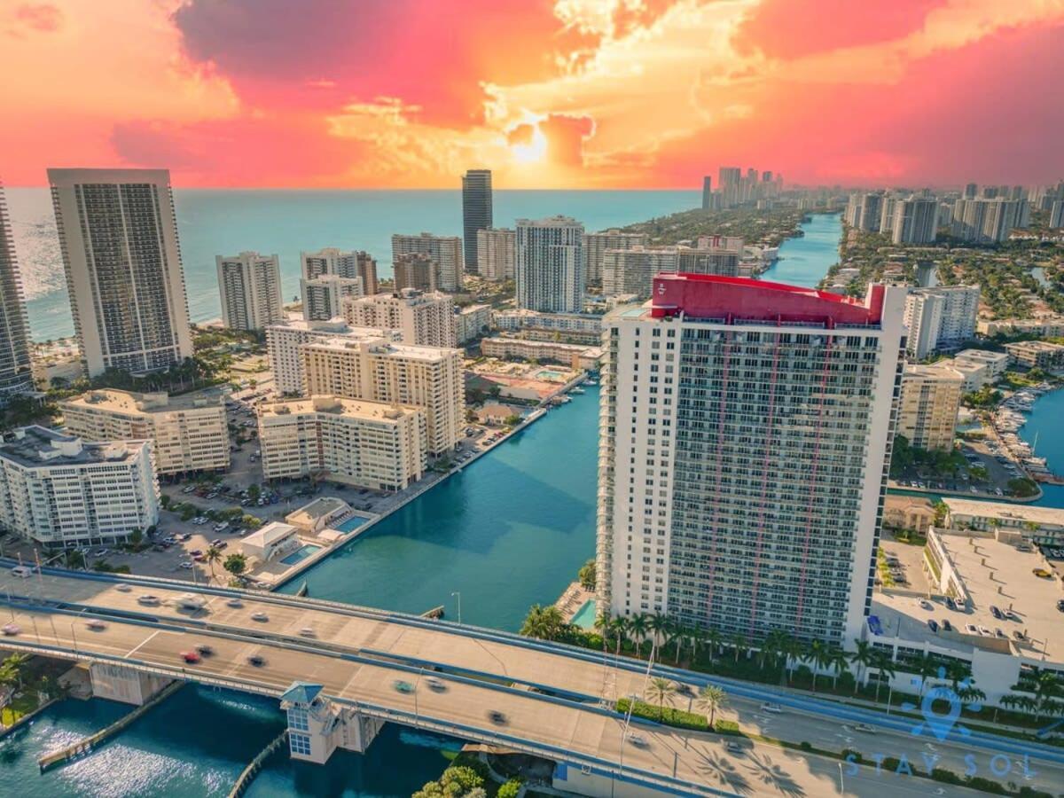Amenities Balcony W Stunning Views-Beachfront Hallandale Beach Luaran gambar